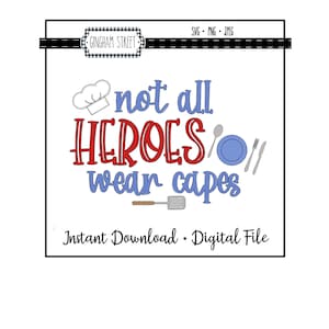 Restaurant Hero Digital Instant Download SVG PNG JPEG
