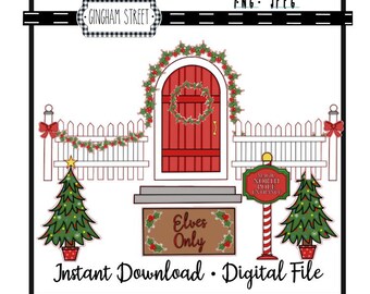 Elf with candy cane clip art. Elf On The Shelf Clipart Etsy