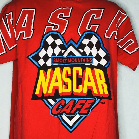 Vintage NASCAR Cafe Smokey Mountain Racing T-shirt