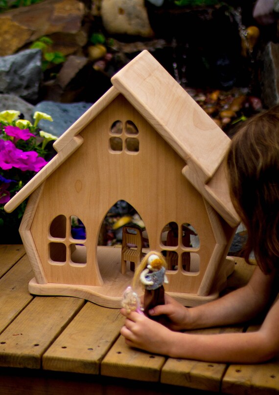 real wood toys dollhouse