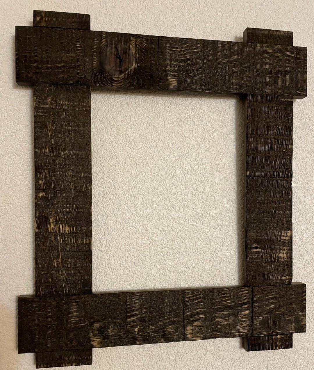 Rustic Lap Jointed Pine Picture Frame, Farmhouse Decor - Etsy