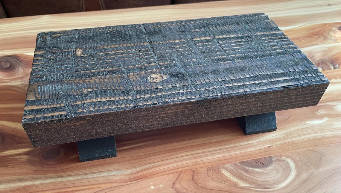 Wood Table Riser Rustic Riser Fall Decor Wood Riser Boho Decor ...