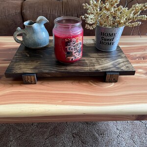 Wood Table Riser Center Piece Rustic Decor Boho Decor Rustic Home Decor ...