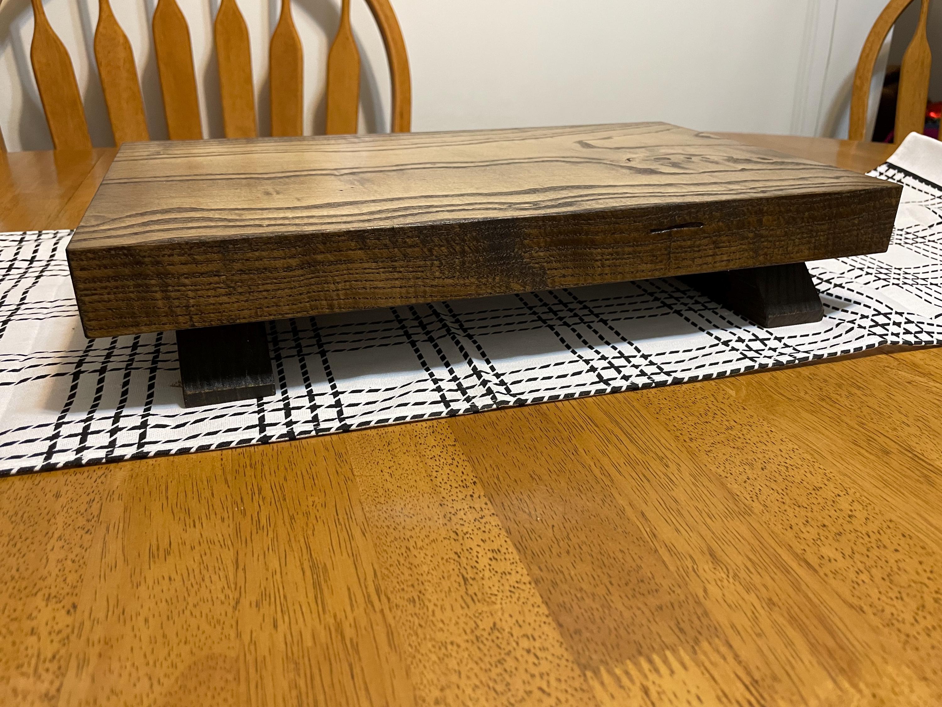 Rustic Home Decor Table Riser Rustic Candle Display Riser Farmhouse ...