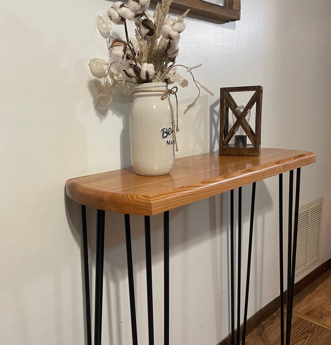 Wood Entry Table, Long Sofa Table - Etsy