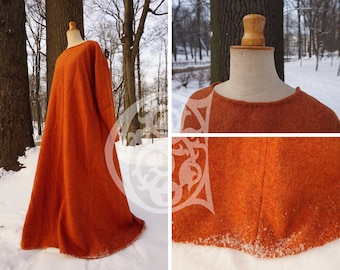 Handmade slavic viking woolen dress