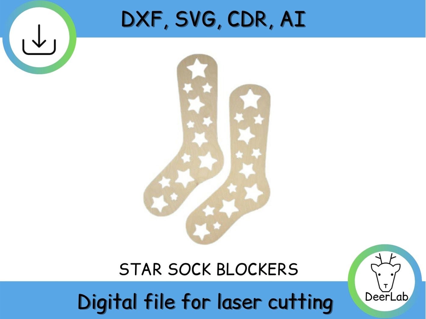 Adjustable Sock Blockers or Knee Sock Extenders - Pair (Baby, Kid, Adult Sizes Available) Adjustable Sock Blocker - Baby Size - Pair -$24