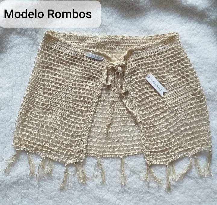 Sastre brillo limpiar Falda crochet - Etsy España