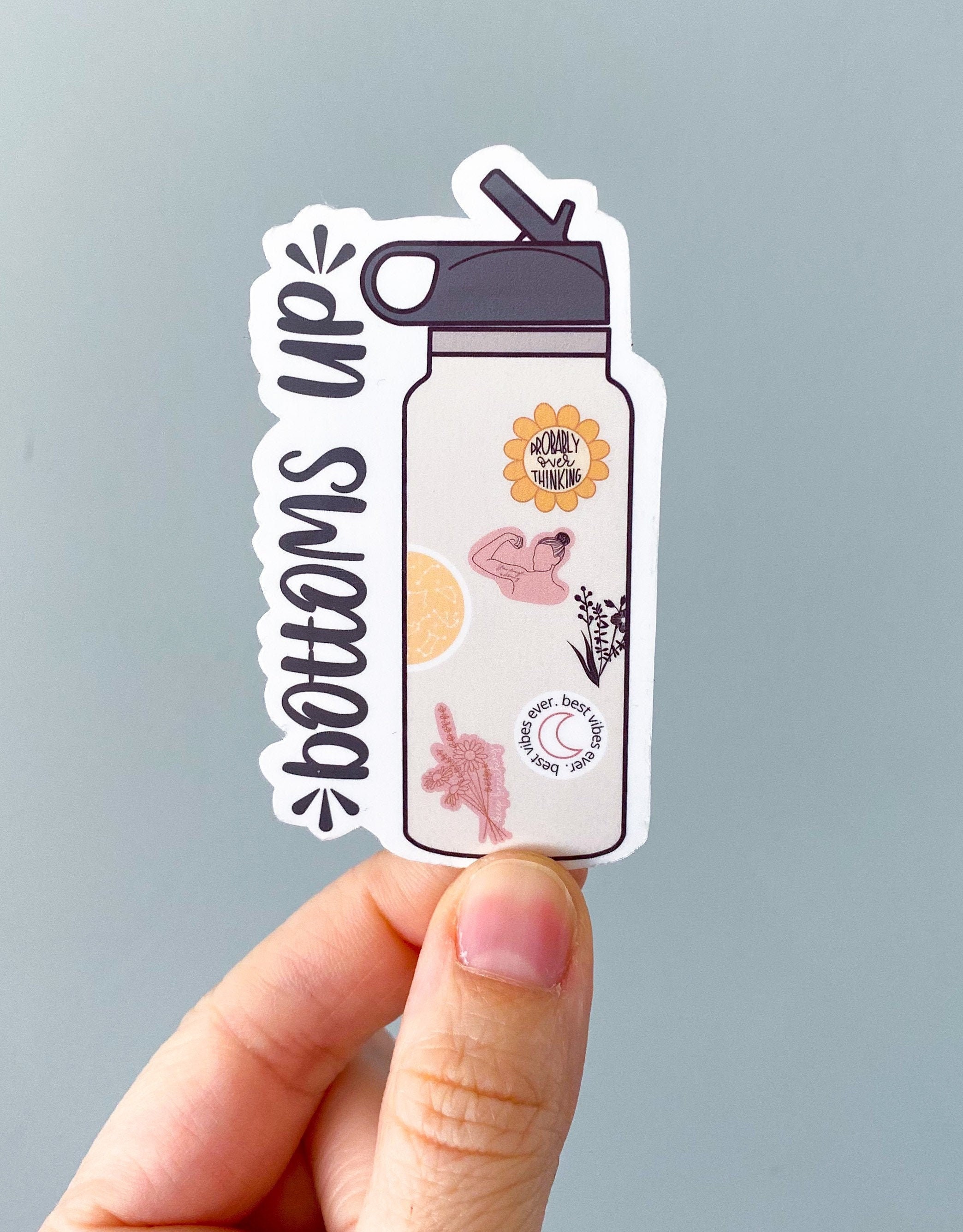 Cute Sticker for Water Bottle Hydroflask Waterproof Hydro Etsy
