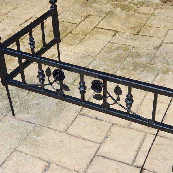 Wrought Iron Fence - Etsy