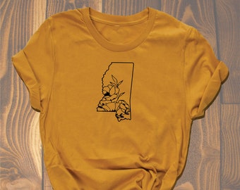 Mississippi T Shirt Etsy