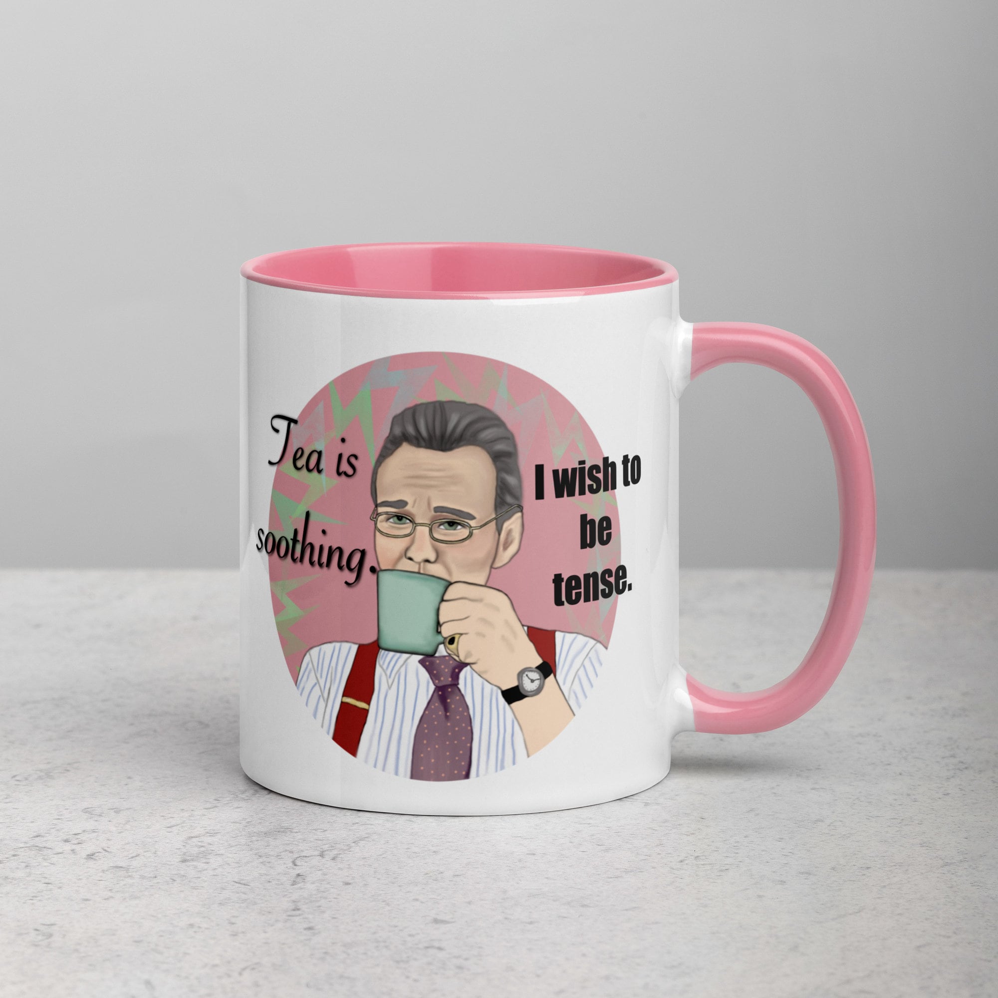 Mug Tasse céramique Kiss personnalisé couleur orange