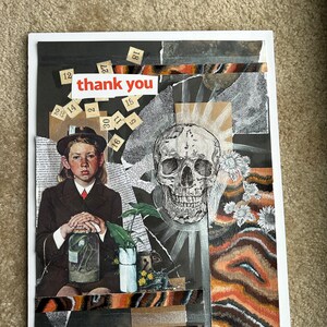 Thank You- Original Collage