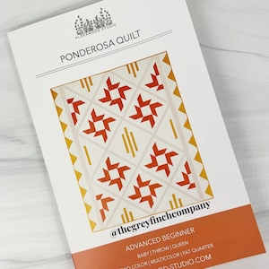 Ponderosa Quilt Pattern by Alderwood Studio