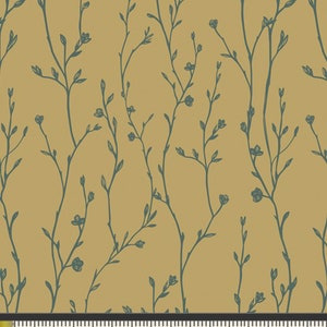 Growing Buds Shadow - Spring Equinox Collection by Katie O’Shea - Art Gallery Fabrics