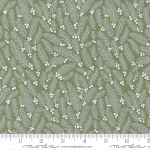 Christmas Eve Pine 5182 15 By Lella Boutique - Christmas Eve Collection - Moda Fabrics