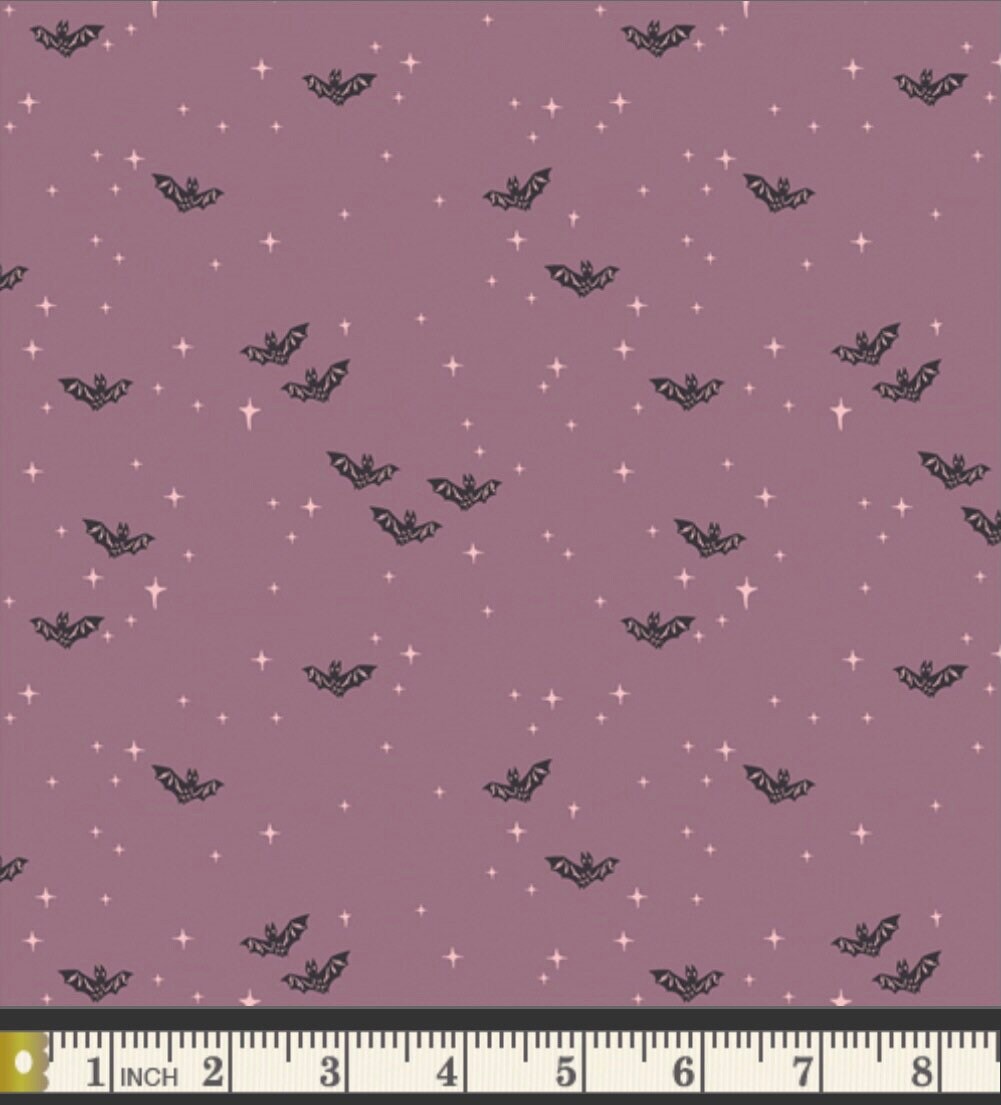 Winging It Dim - Spooky & Sweeter Collection - Art Gallery Fabrics - …