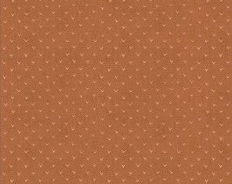 Carved Notches Copper by Katarina Roccella - Twenty Collection - Art Gallery Fabrics - 100% Cotton