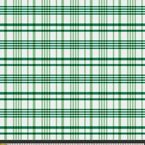 Happy Plaid Vert de Maureen Cracknell - Colección Storyteller Plaids - Art Gallery Fabrics