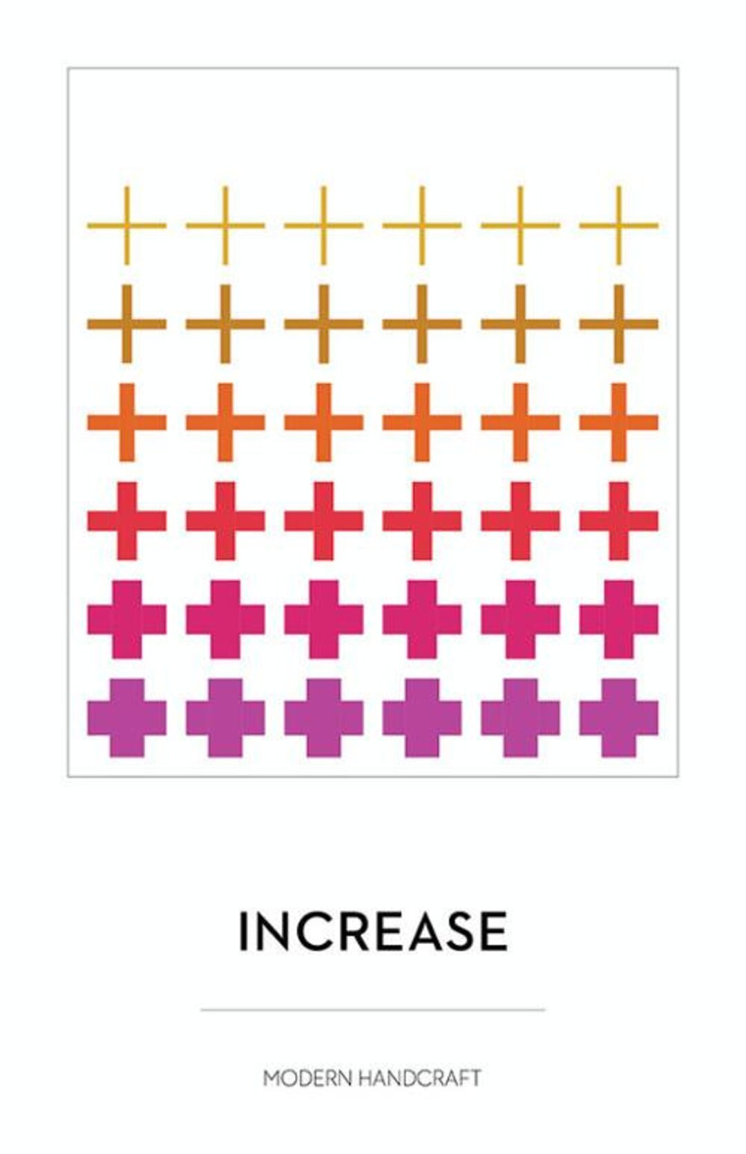 Increase Quilt Pattern by Modern Handcraft - Etsy
