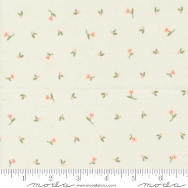 Porcelain 31732 11 - Flower Girl Collection by Heather Briggs of My Sew Quilty Life - Moda Fabrics