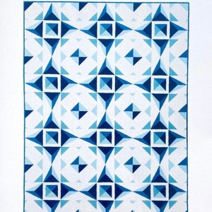 Padrão de colcha Crystalline da Alderwood Studio (cópia impressa)