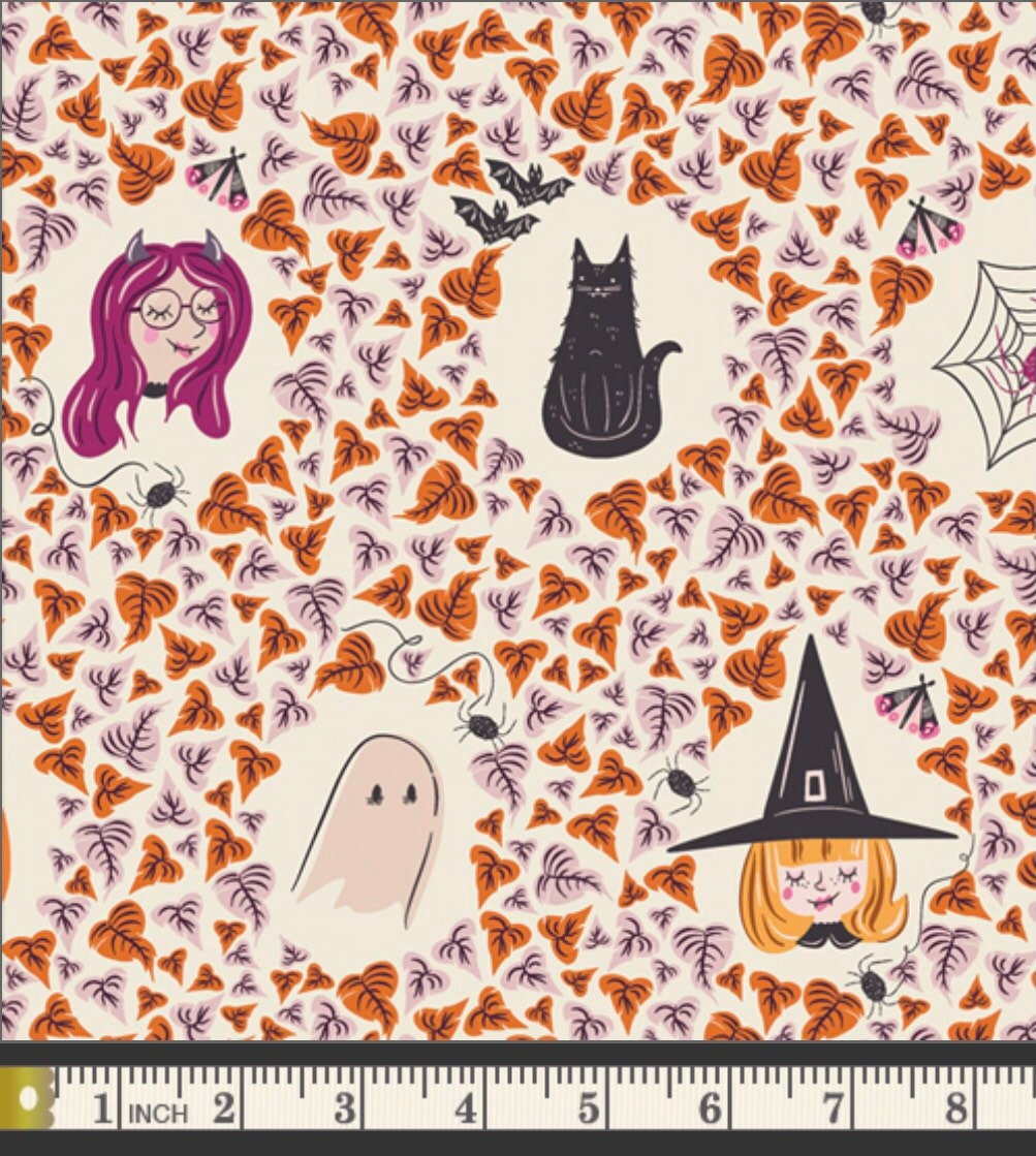 Boo Crew - Spooky & Sweeter Collection - Art Gallery Fabrics - 100% C…