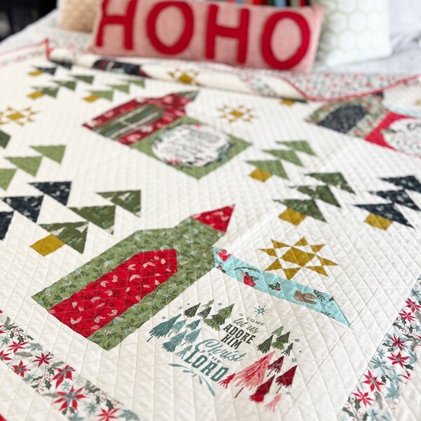 Christmas Chapel Quilt Kit Etsy