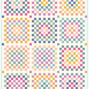 Granny Patch Quilt Kit - Pattern by Lo & Behold Stitchery
