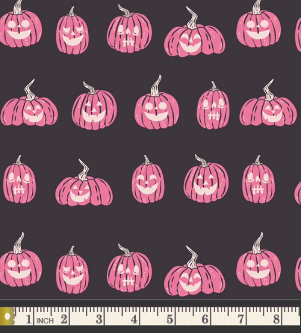 Jack’o-lanterns - Spooky & Sweeter Collection - Art Gallery Fabrics -…