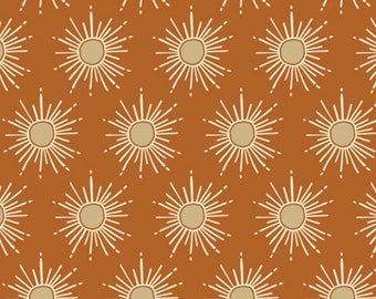 Gleaming Sun Copper - Gloria Collection - Art Gallery Fabrics - 100% Cotton