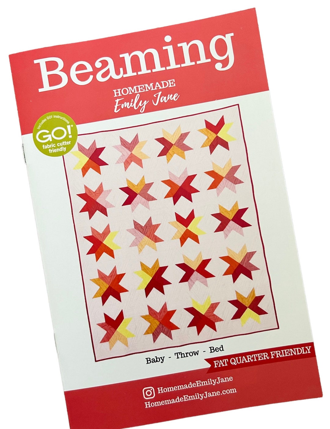 Beaming Quilt Pattern by Homemade Emily Jane - Etsy