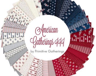 American Gatherings III-stoffenbundel – 36 mode-katoenafdrukken