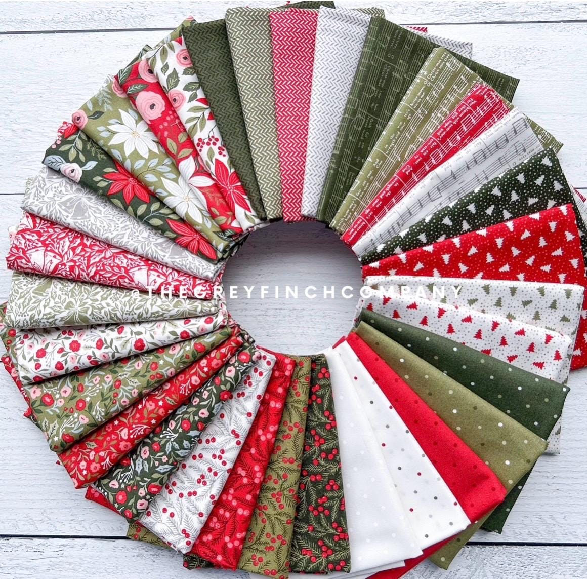 Berry and Pine Collection Bundle - 32 Fabrics by Lella Boutique - Moda Fabrics