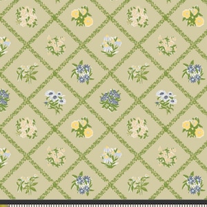 Cottage Garden Abloom - PTG33401 - Potager Collection by Sharon Holland - Art Gallery Fabrics
