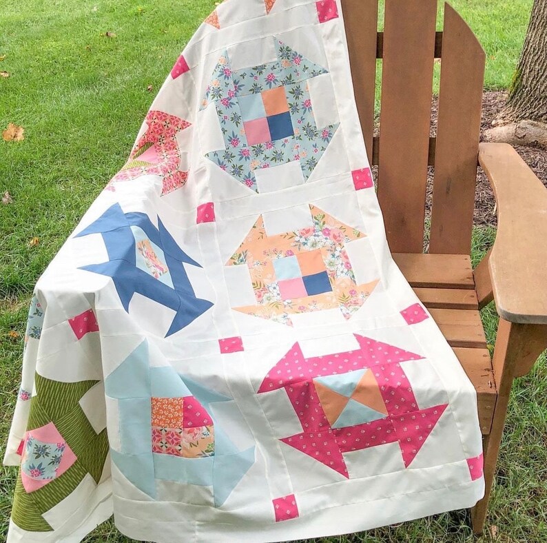 Churn Butter Quilt Pattern by Sugar Stitches Quilt Co. - Etsy