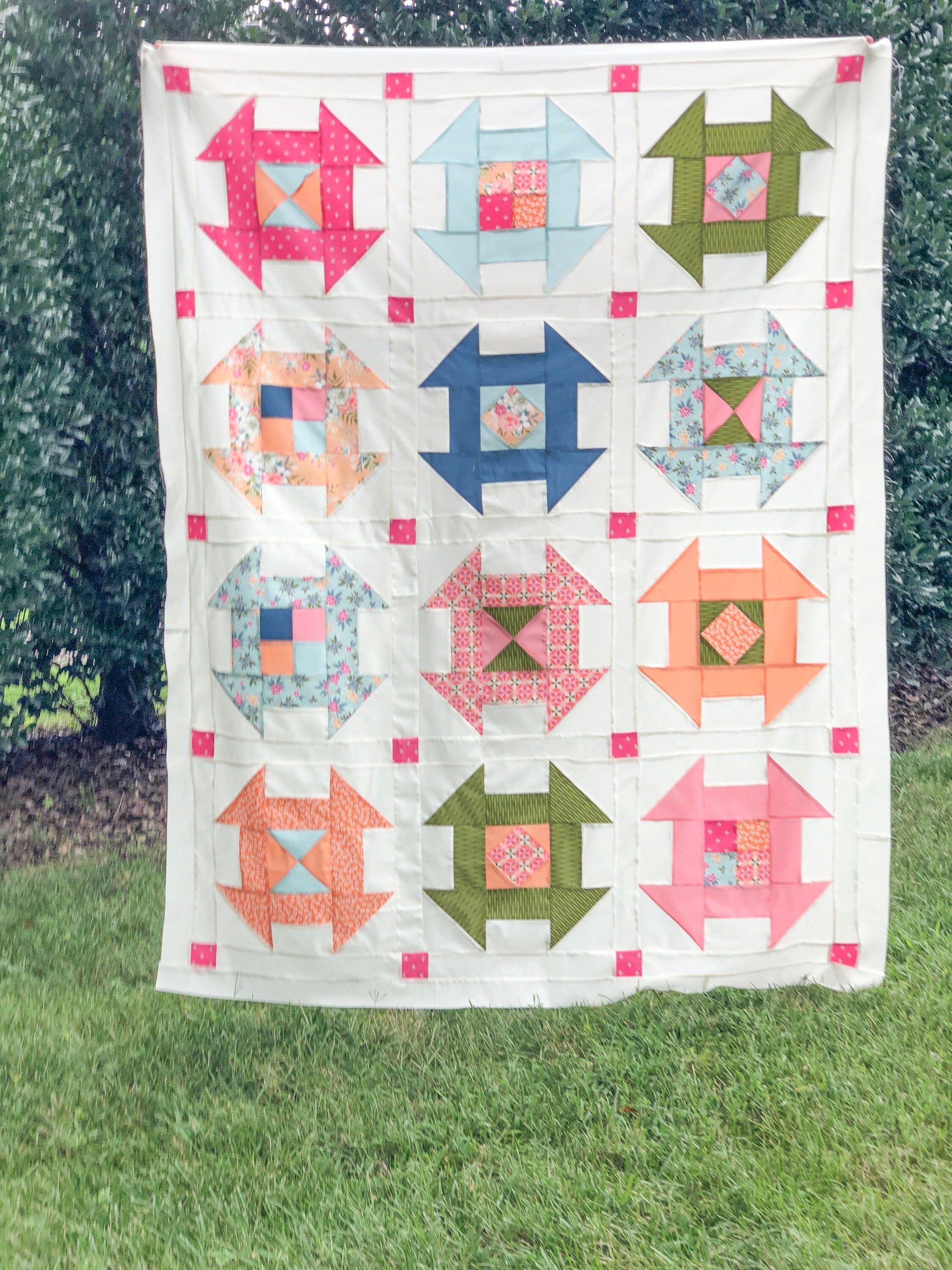 Churn Butter Cookie Quilt Kit Pattern by Sugar Stitches Etsy