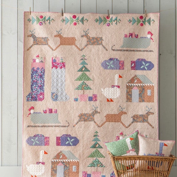 Happy Holidays Quilt Kit - Tilda Fabrics