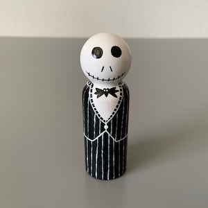 Jack Skellington Peg Doll