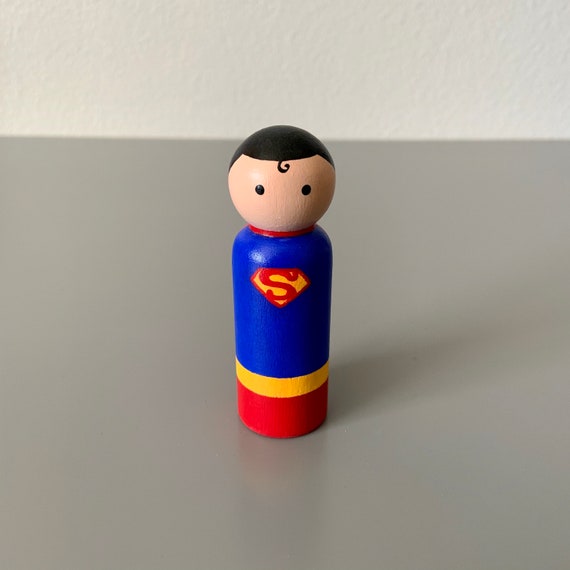 superman peg doll