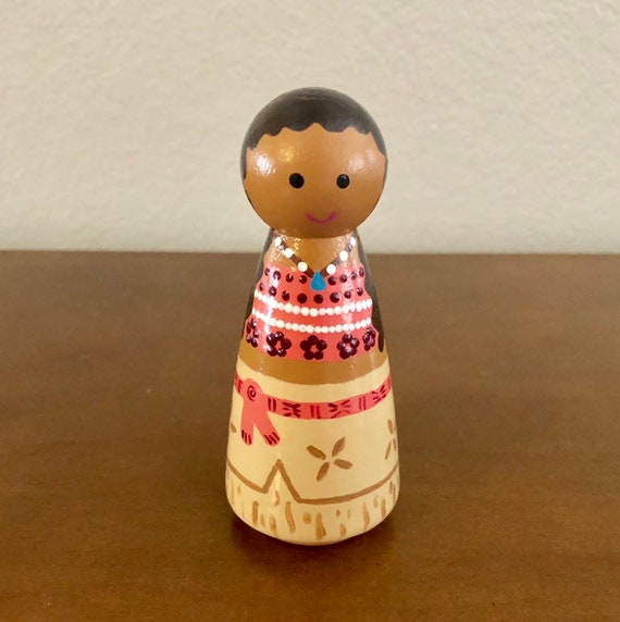 moana peg doll