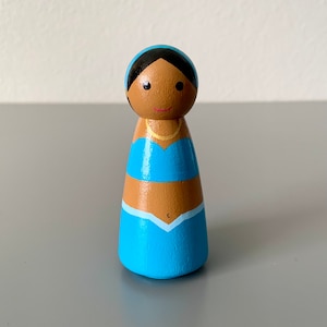 Jasmine Princess Peg Doll