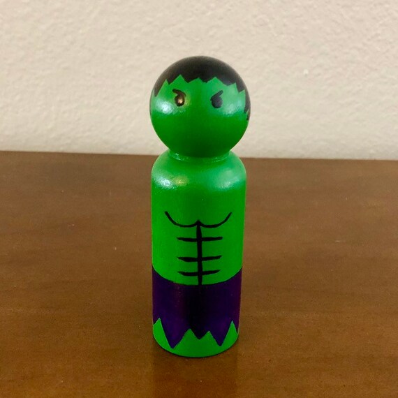 marvel peg dolls
