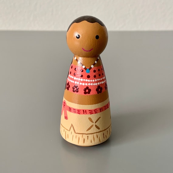 moana peg doll