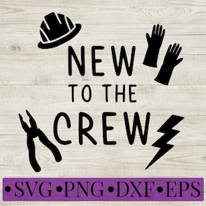 New to the Crew Lineman SVG, PNG, Lineman Babybodysie, Lineman Kinderkleidung, Lineman Baby/ Neugeborene Ankündigung, Sofort digitaler Download