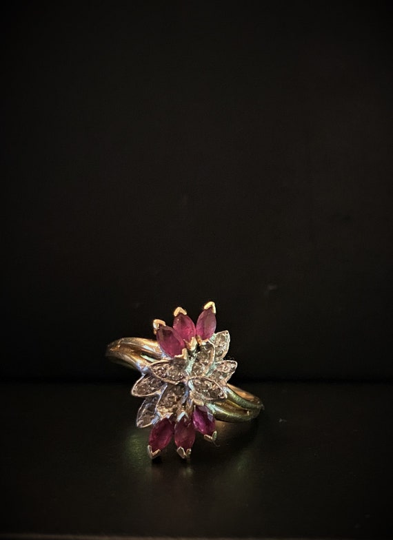 14K Gold Ruby Ring