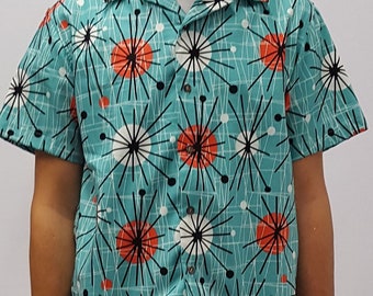 Mid-Century Mod Atomic Tiki Cabana Set