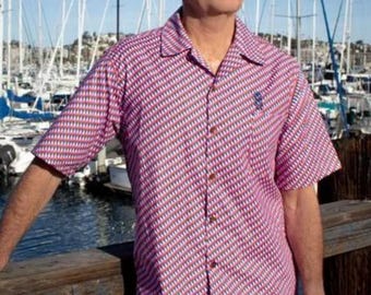 Handmade Cabana Set  **YOUR OWN FABRIC** Shirt & Matching Shorts