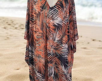 Night Jungle Powermesh Caftan