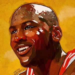 Michael Jordan Chicago Bulls Art Print